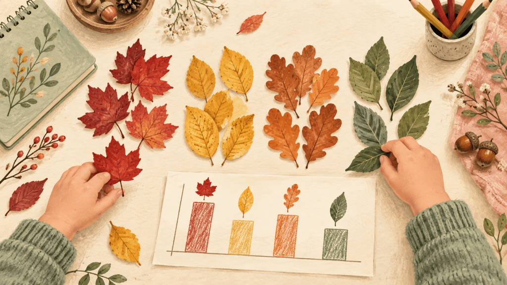 Fall Leaf Math: 8 Simple Ways to Sort, Count, Compare, and Graph